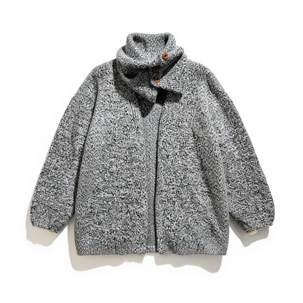 2Pc Cowl Cardigan Set - Image 4