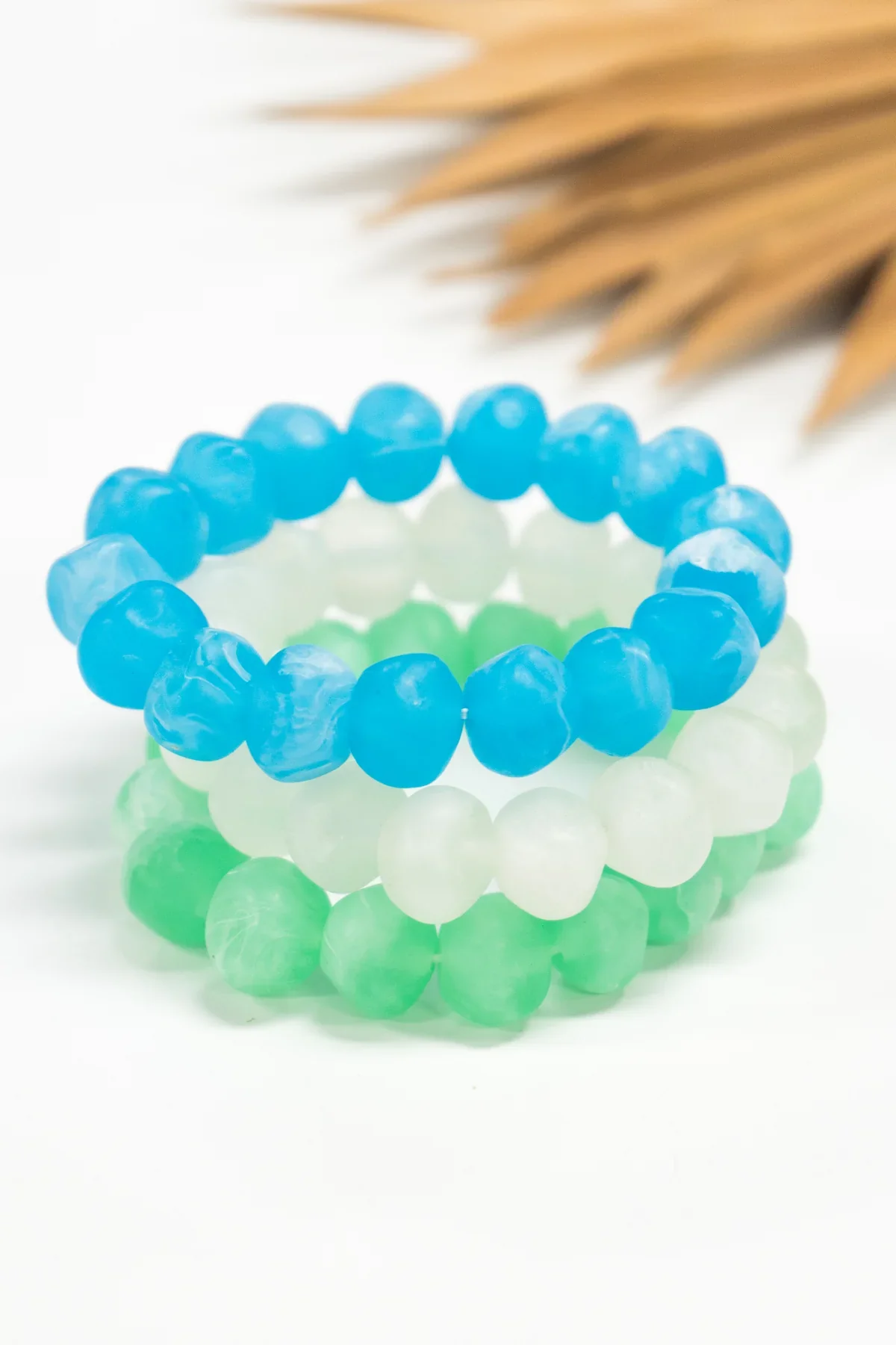 Beach Rocks Stretch Bracelet - Image 6