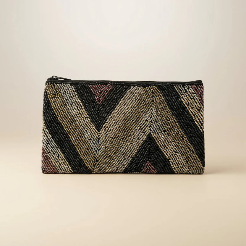 Beaded Zig Zag Purse - Image 4
