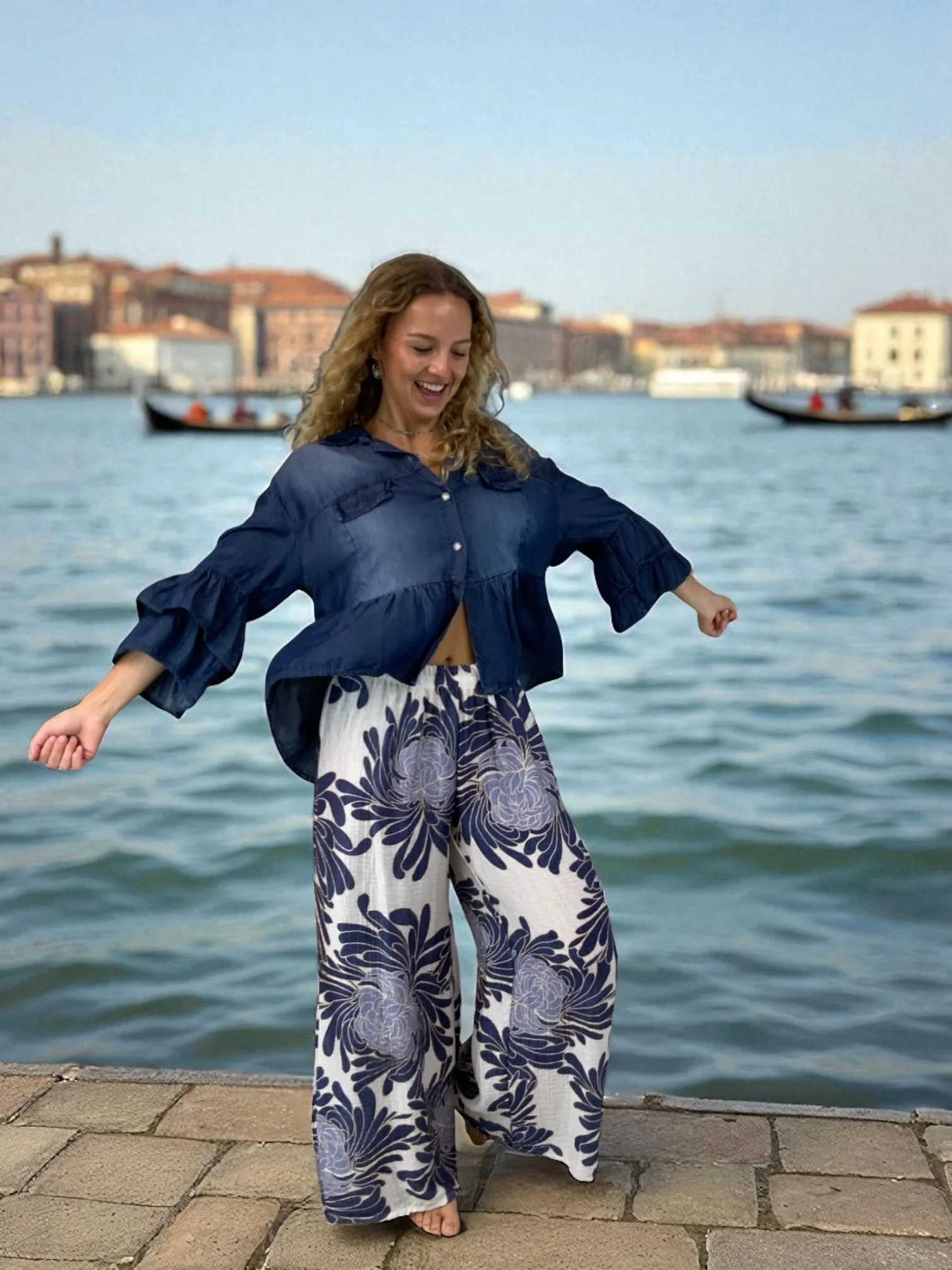 Blooming Print Pant - Image 3
