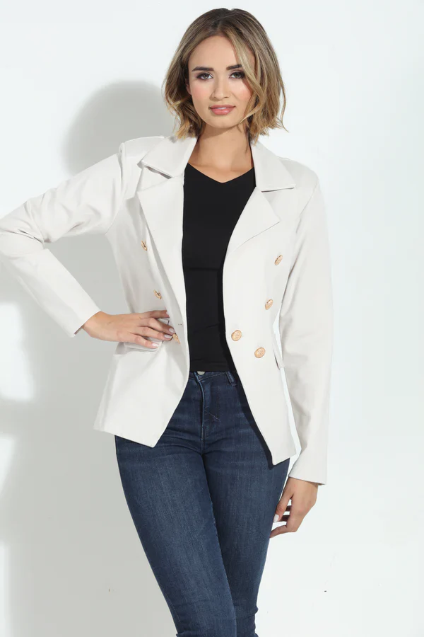 Button Ponti Blazer - Image 4