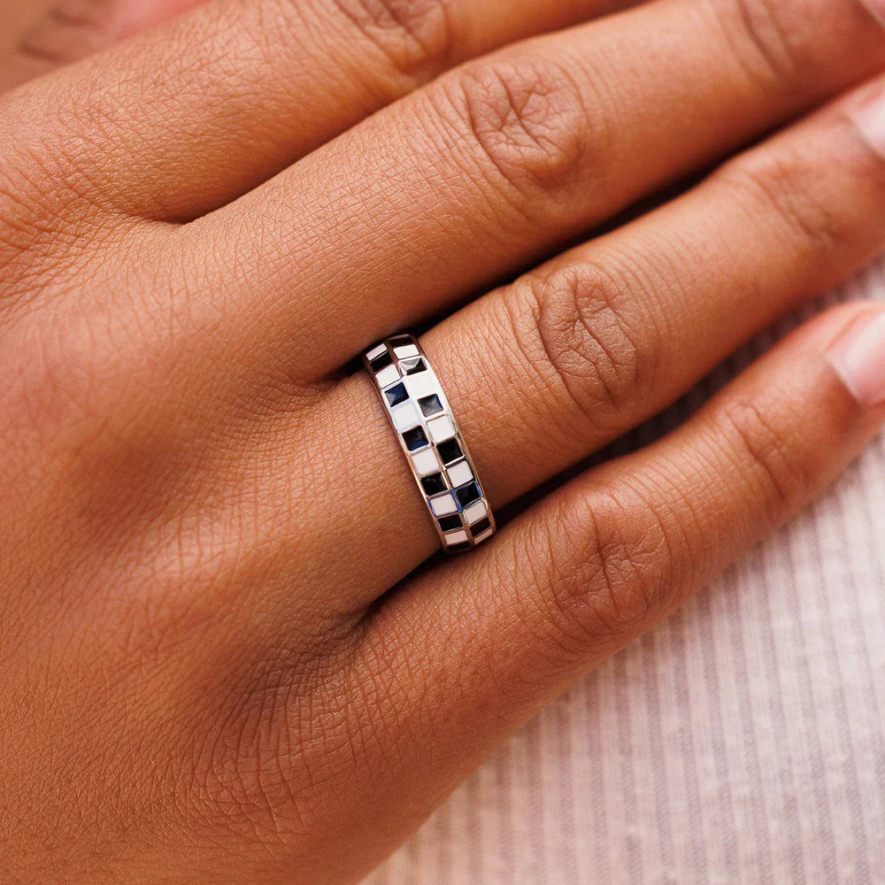 Checkerboard Ring - Image 10