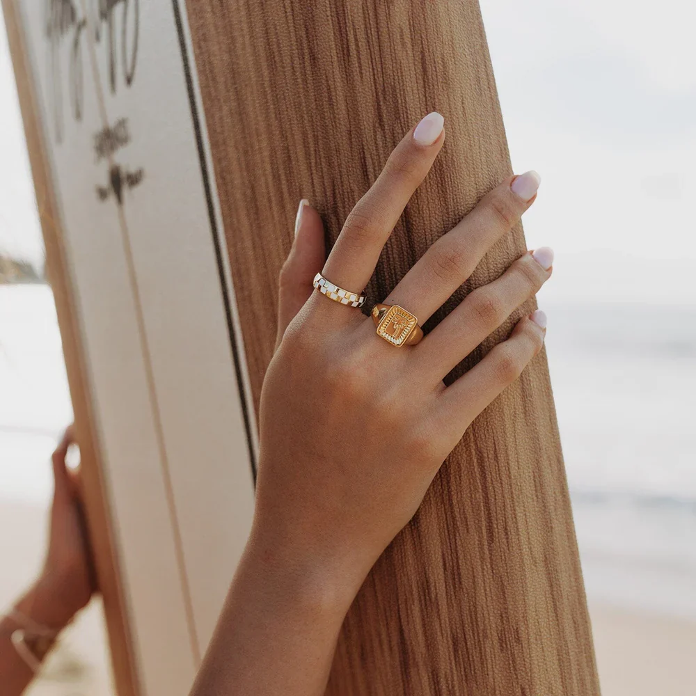 Checkerboard Ring - Image 3