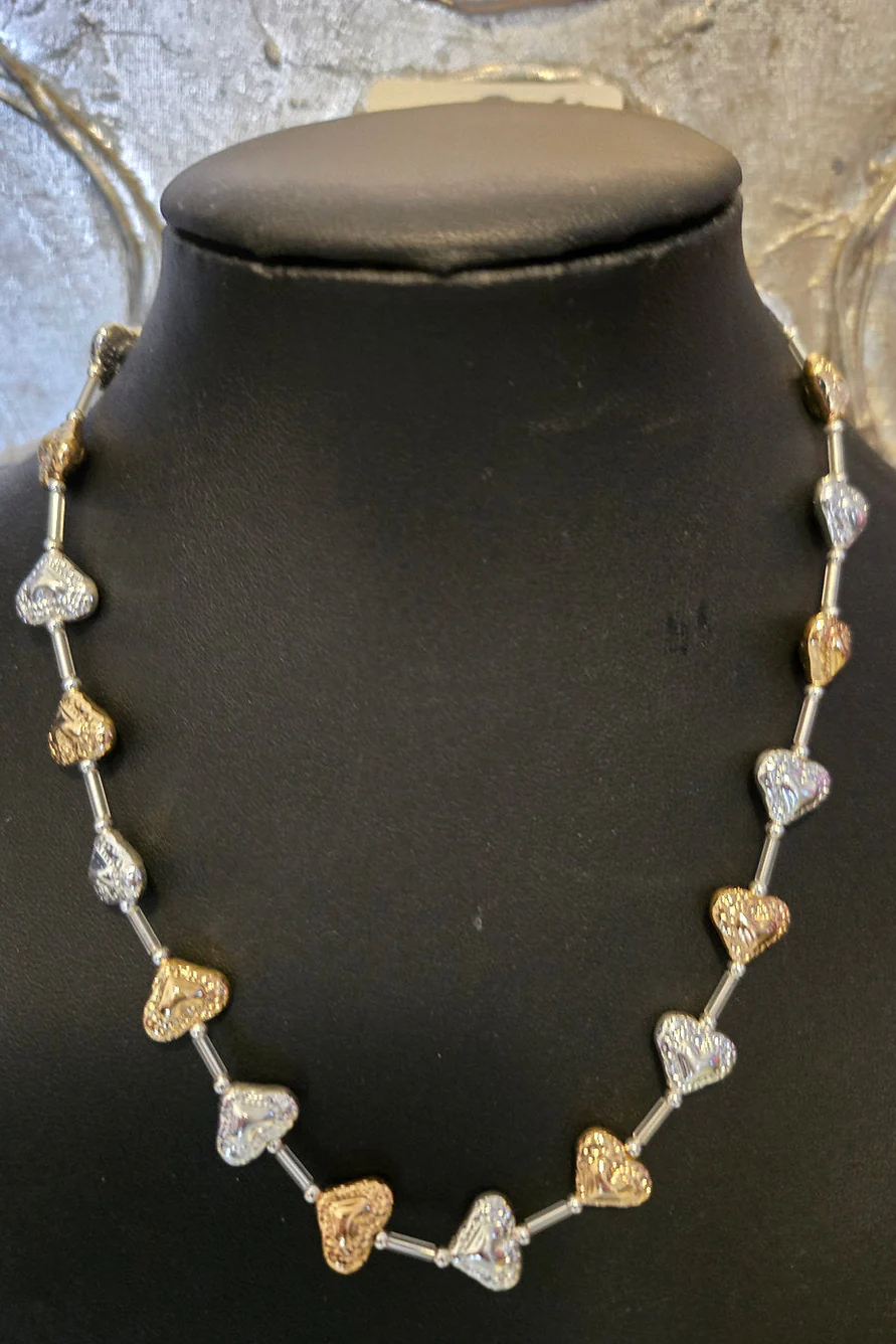 Collecting Hearts Necklace