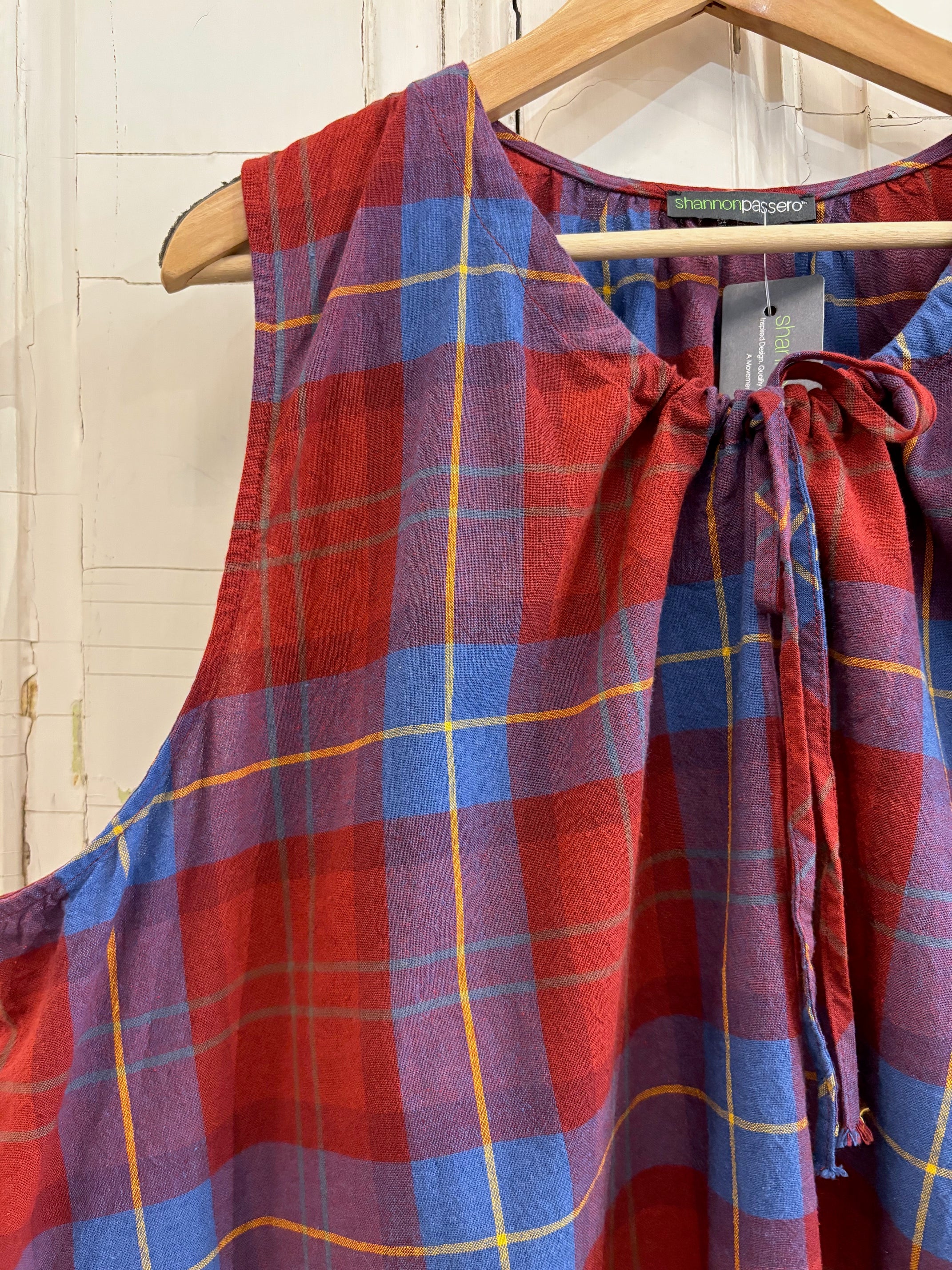 Eva Plaid Tunic - Image 3
