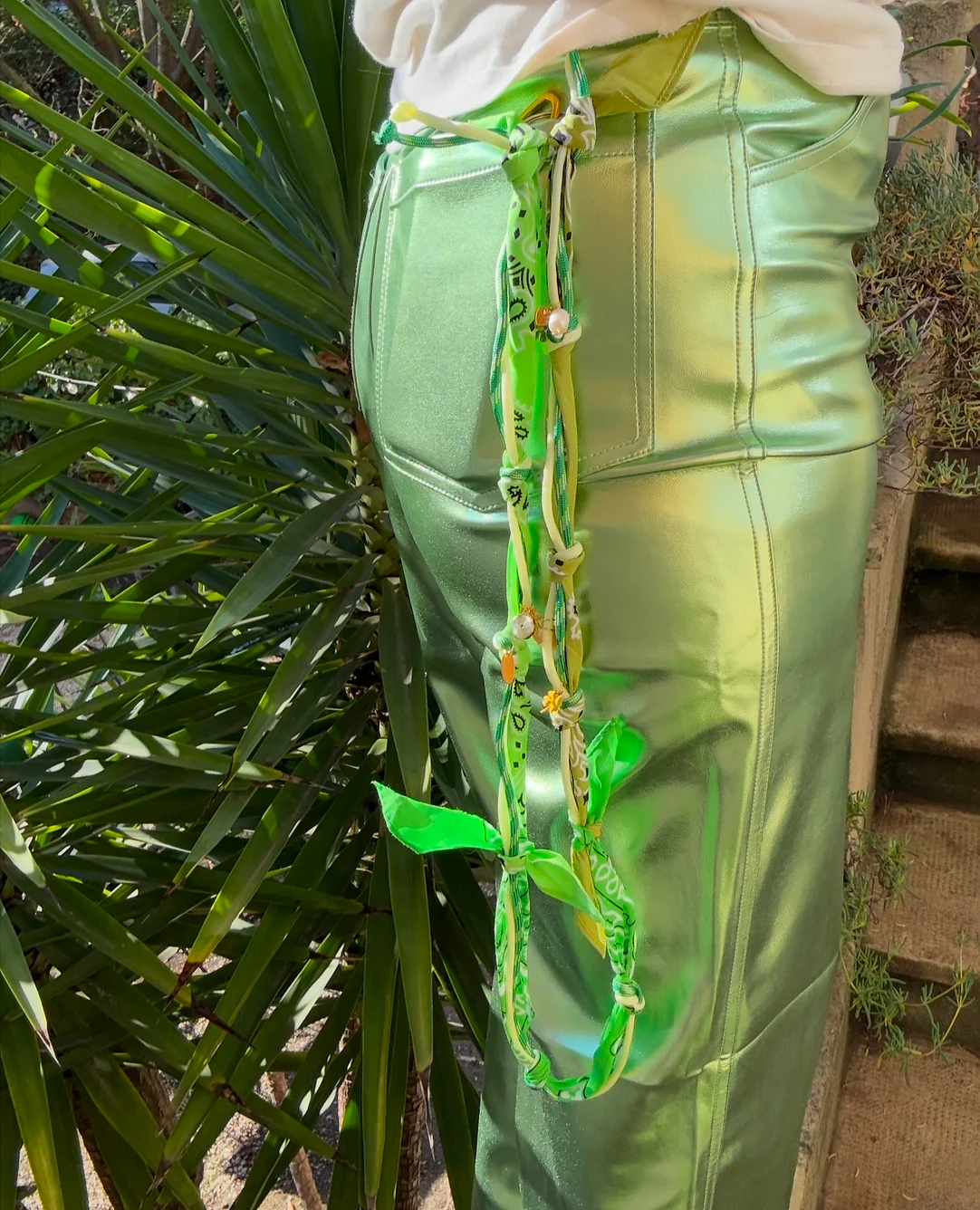 Green Mix Phone Cord - Image 2