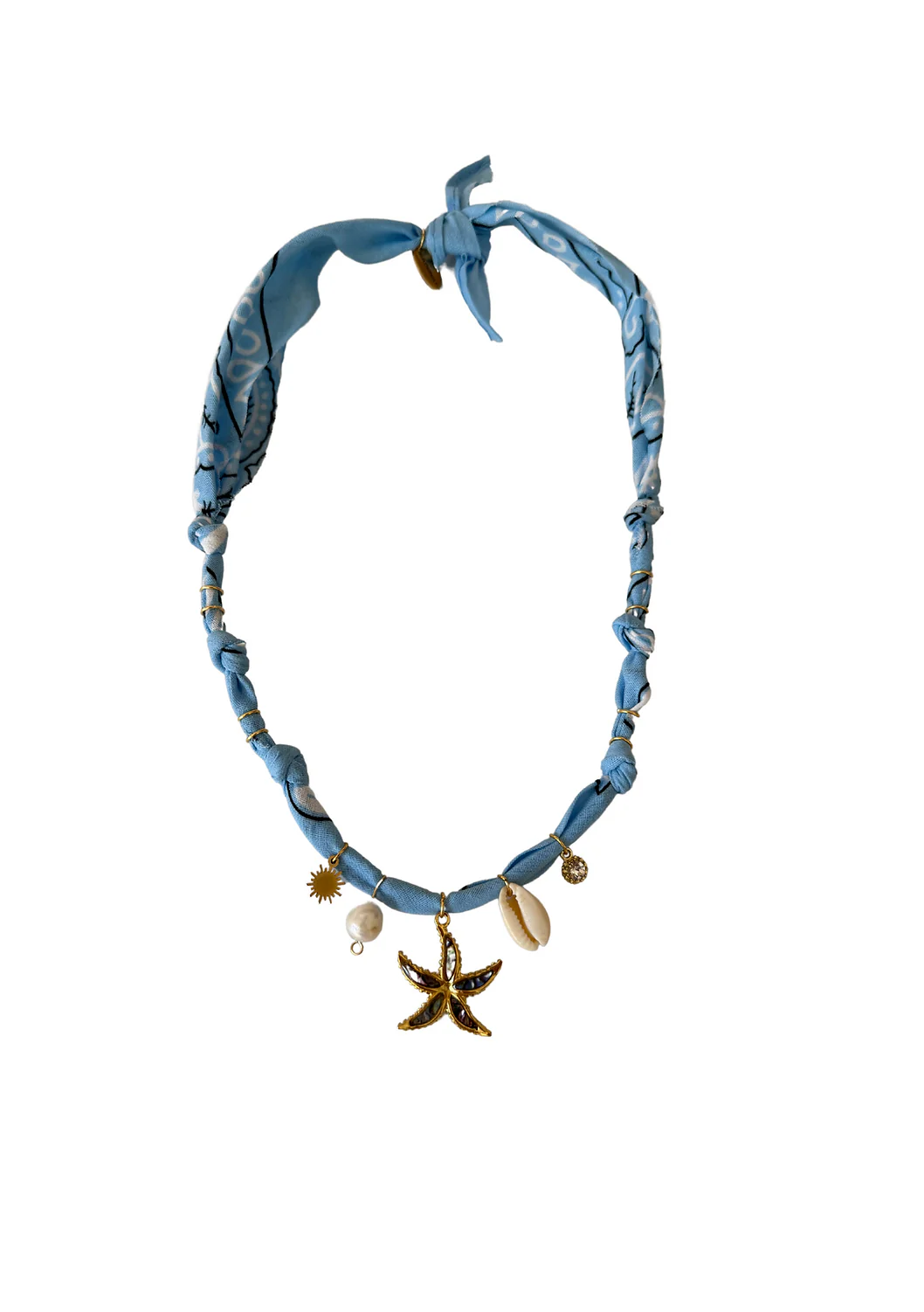 Hydra Island Sky Starfish Necklace - Image 3