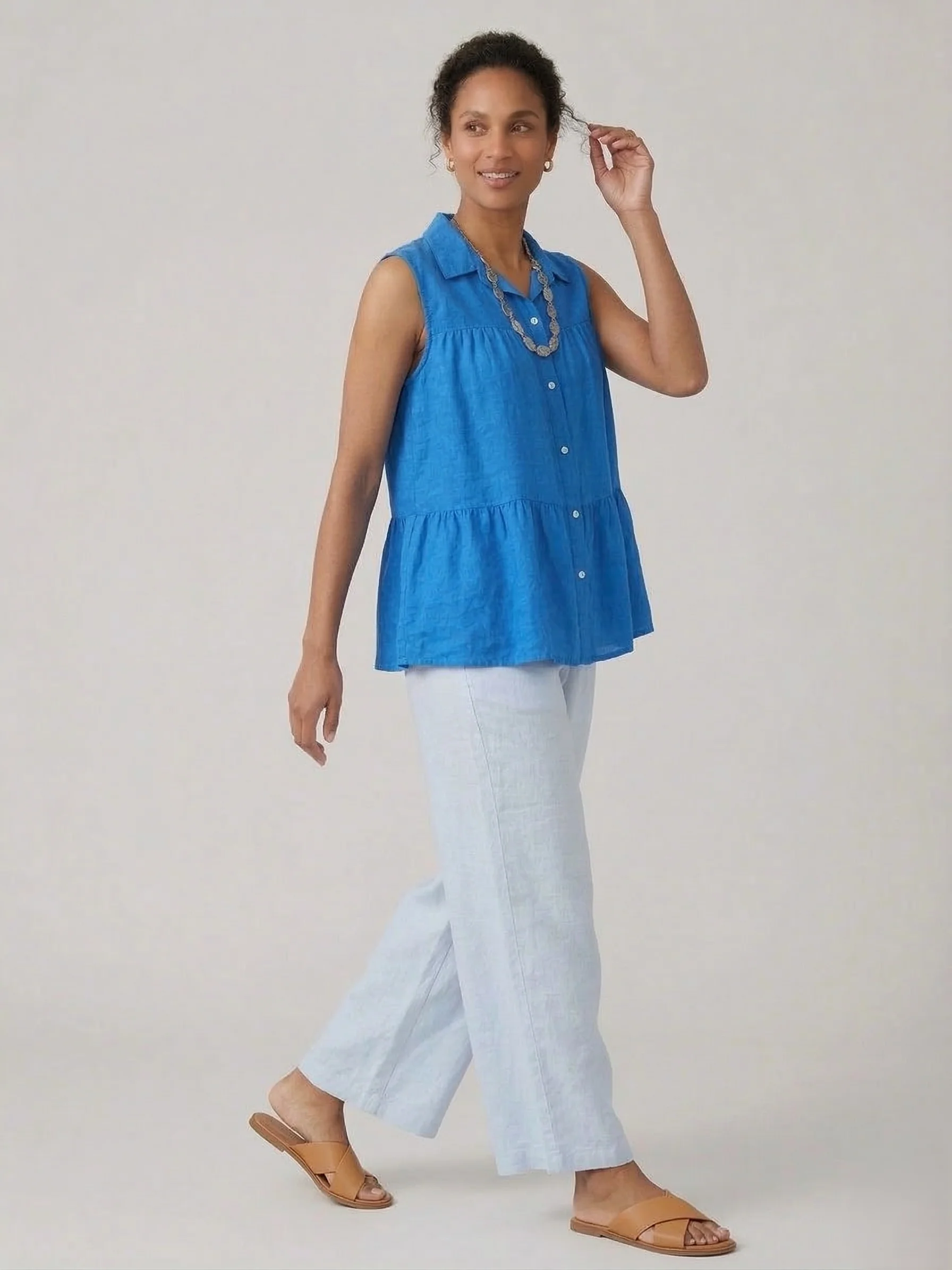 Lola Linen Top - Image 4
