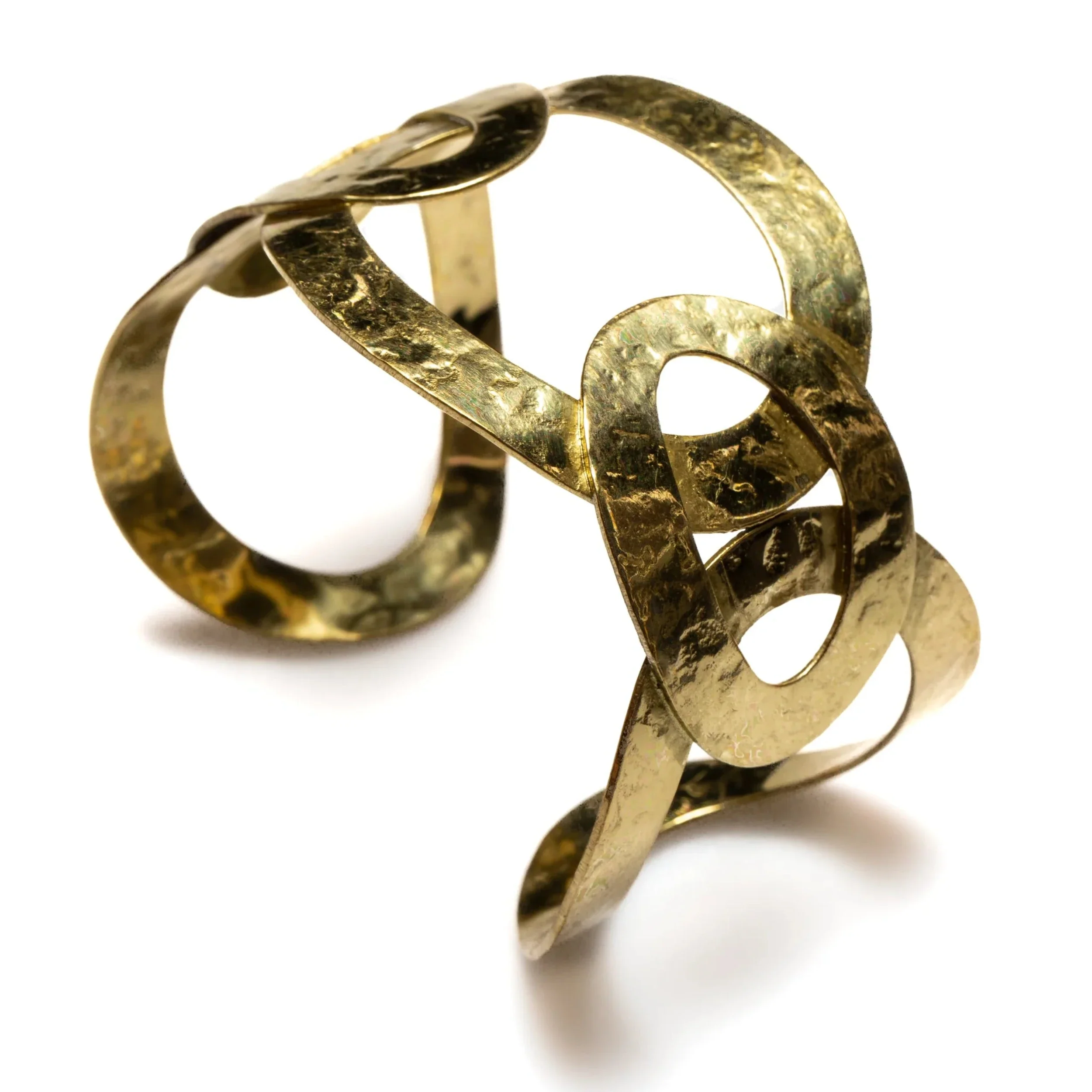 Oval Links Metal Cuff - Image 2