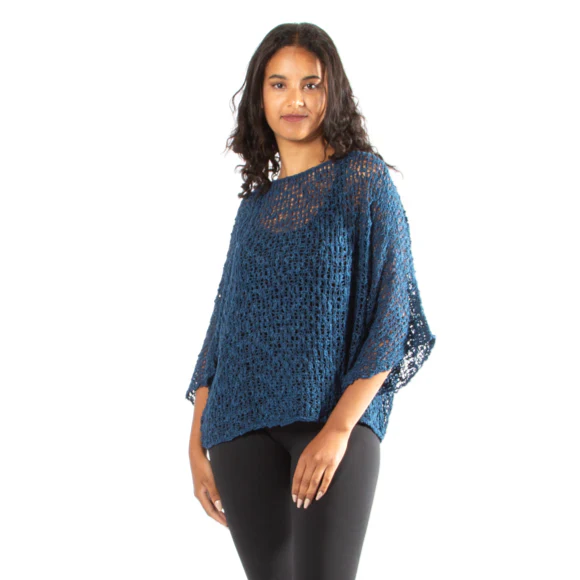 Popcorn Knit Short Sleeve Top - Image 7
