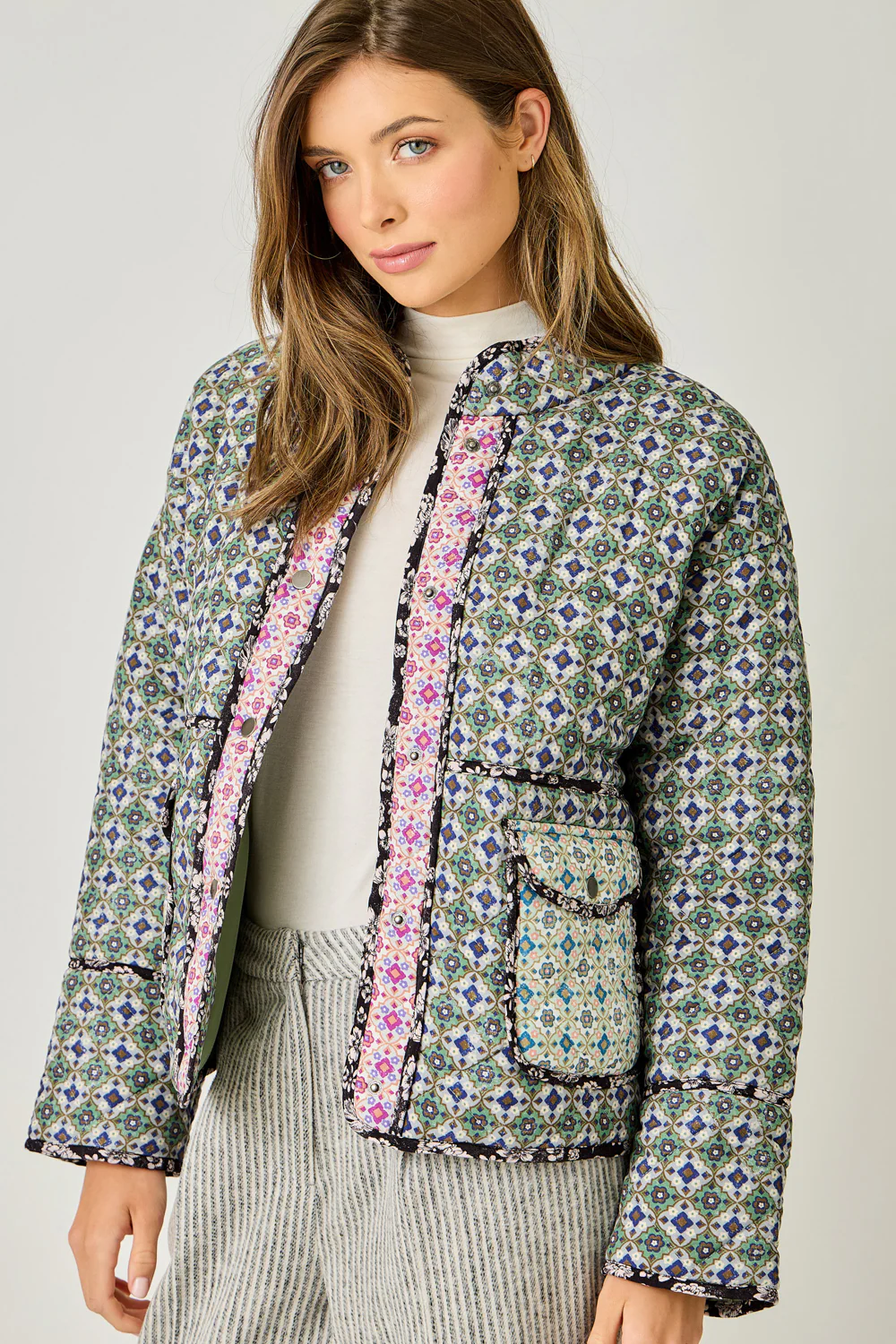 Quinn Quilted Jacket - Image 7