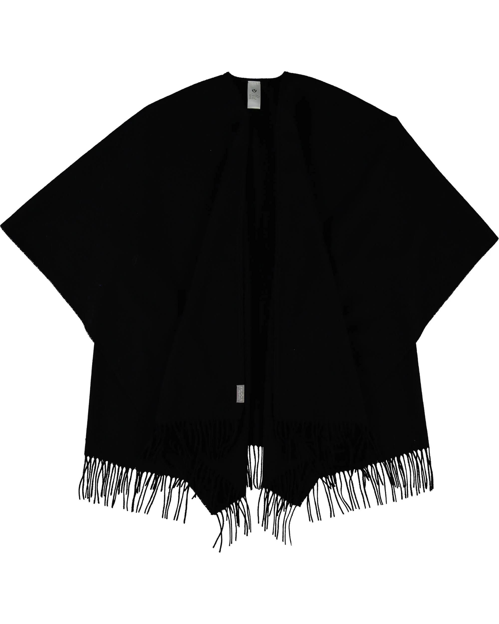 Solid Wool Ruana - Image 3