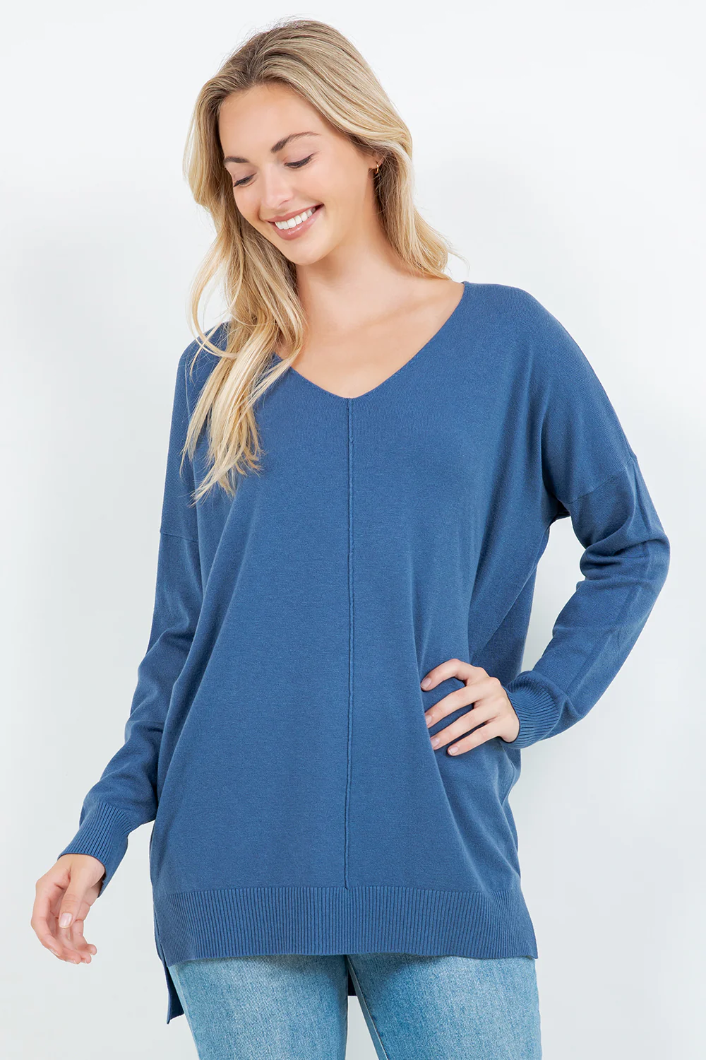 Victoria Vneck Sweater - Image 5